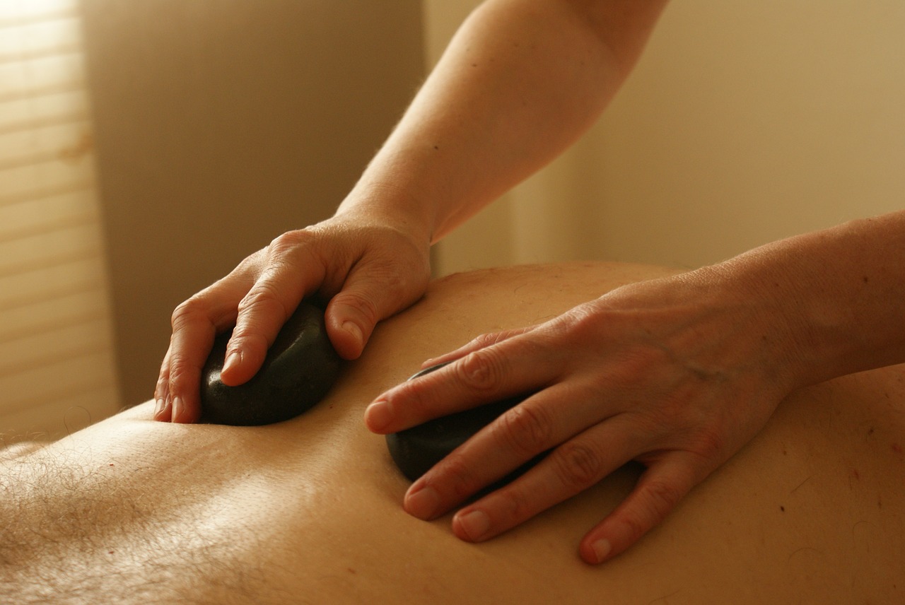 Rug massage apparaat